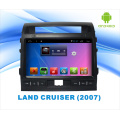 Автомобильный DVD-плеер с системой Android для Land Cruiser 10,1-дюймовый сенсорный экран с GPS / Bluetooth / TV / MP3 / MP4